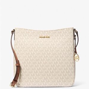Michael Kors Jet Set Travel Large Logo Messenger Bag